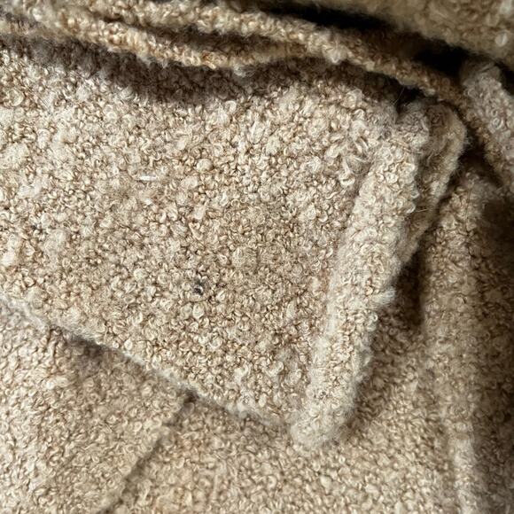 NEW Moda Intl Wool Chenille Wrap Tie Fitted Acrylic Plunge Neck Sweater S NWOT - Picture 11 of 16